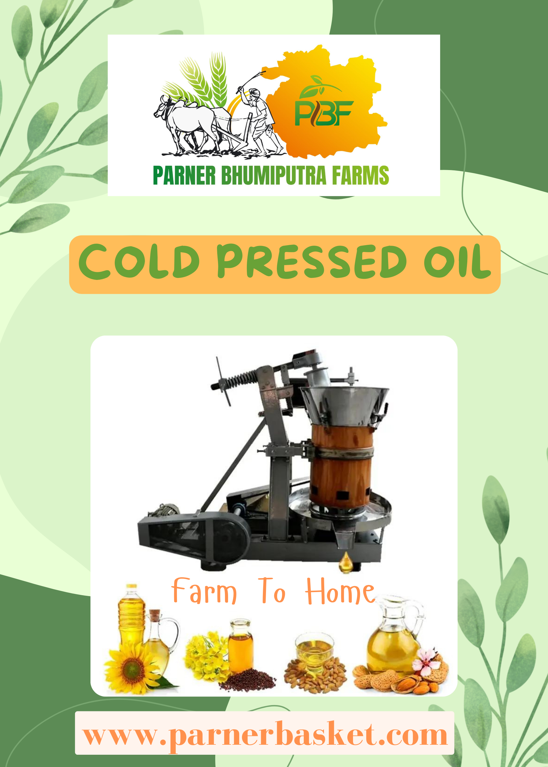 Cold Press Oil, 1 Litre